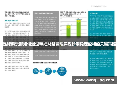 足球俱乐部如何通过精细财务管理实现长期稳定盈利的关键策略